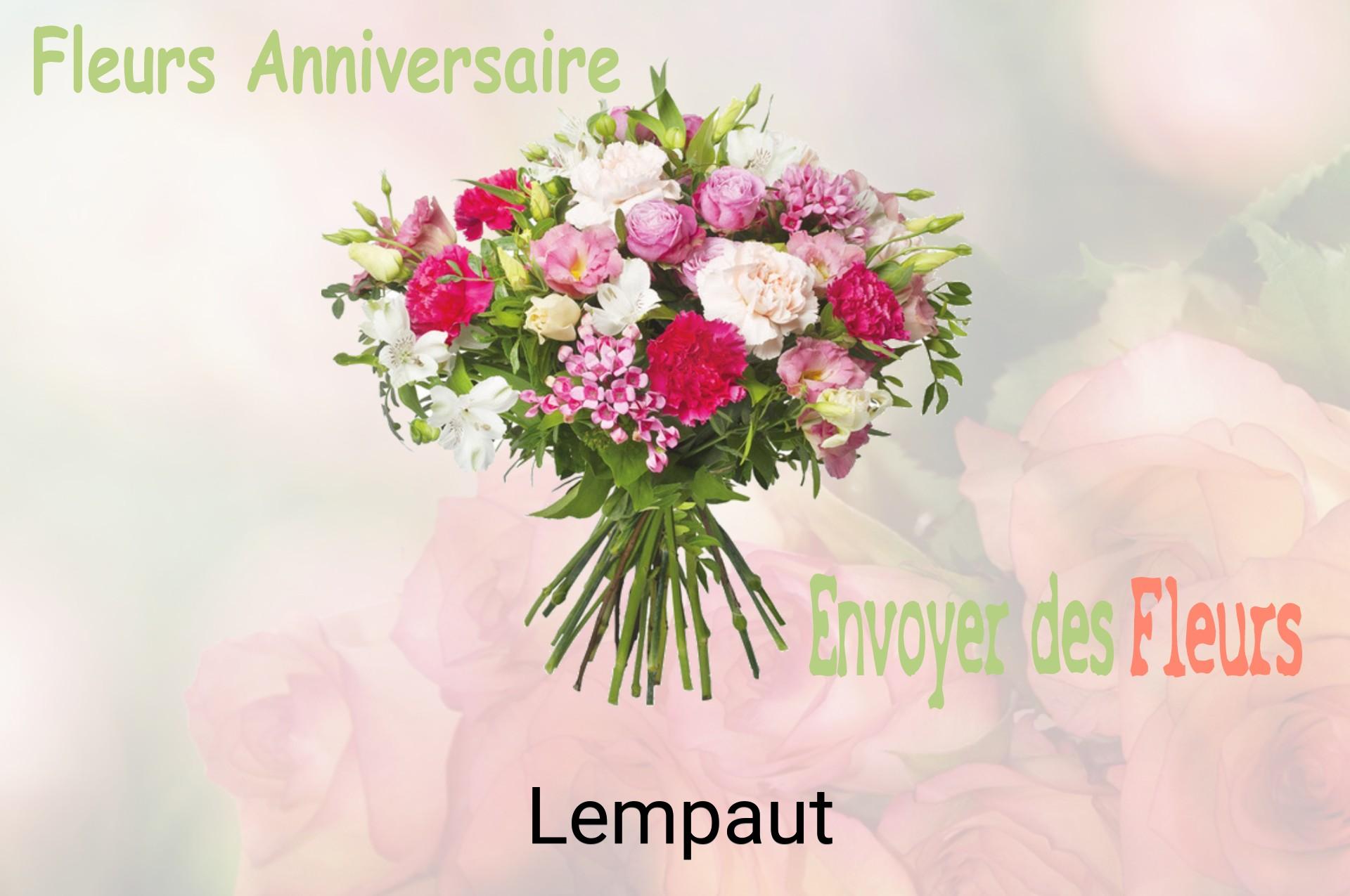 Bouquet de fleurs d’anniversaire livré à Lempaut